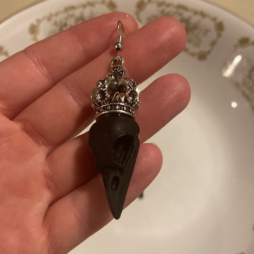 Crow Earrings